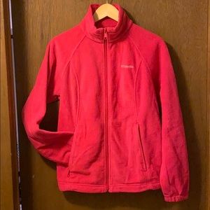 Pink Zip up Columbia